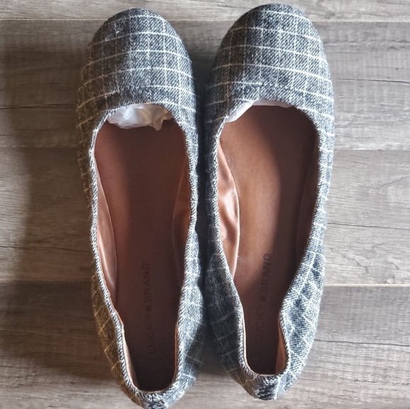 Lucky Brand Emmie Tweed Flats - Picture 5 of 10